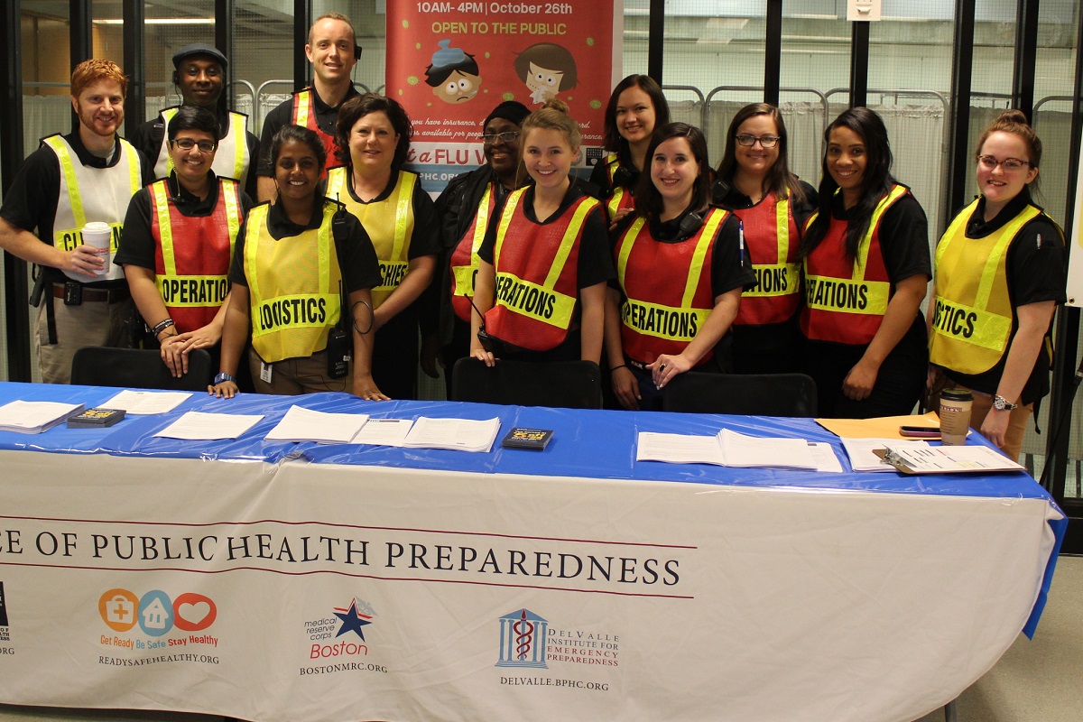 Our Team at the Flu Clinic, 2017